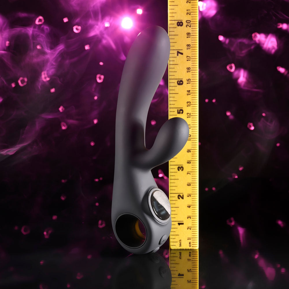 Evolved BLACK MAGIC Rabbit Vibrator with LED Screen