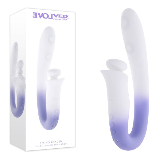 Evolved SPRING LOADED Multi-Tapping Vibrator