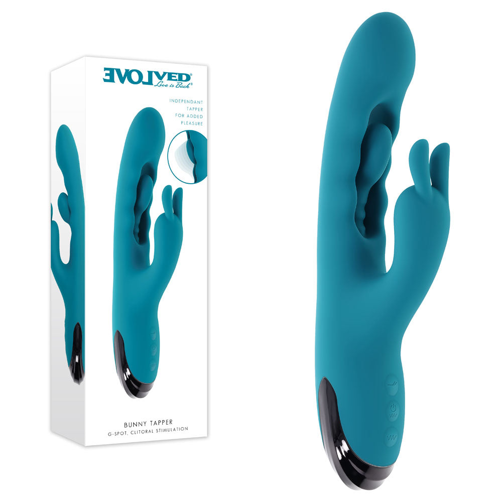 Evolved BUNNY TAPPER Rabbit Vibrator with Flicking Shaft