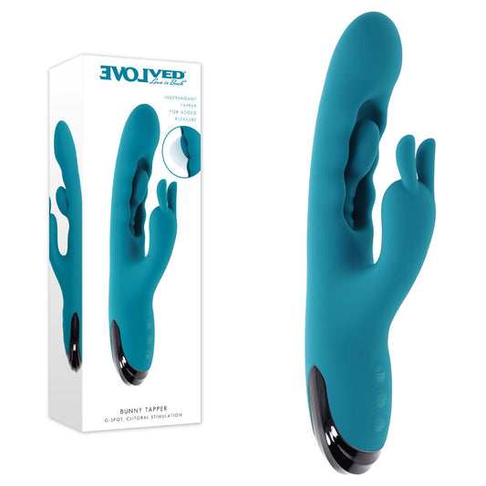 Evolved BUNNY TAPPER Rabbit Vibrator with Flicking Shaft