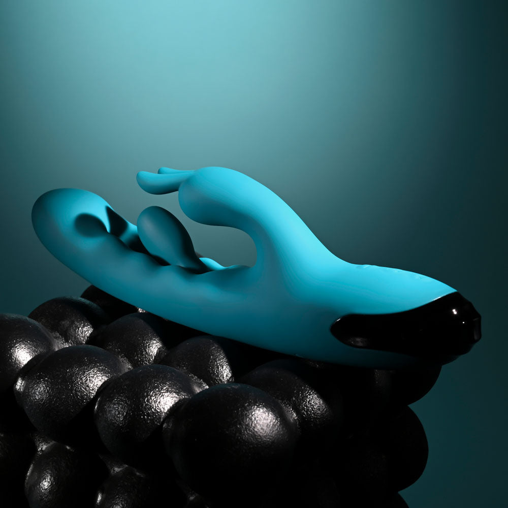 Evolved BUNNY TAPPER Rabbit Vibrator with Flicking Shaft