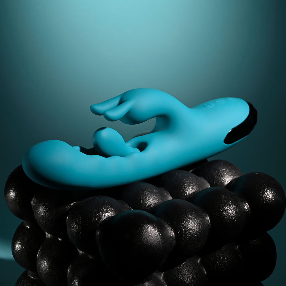 Evolved BUNNY TAPPER Rabbit Vibrator with Flicking Shaft