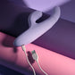 Evolved PEP TALK Thrusting Vibrator with Tapping Clitoral Stimulator