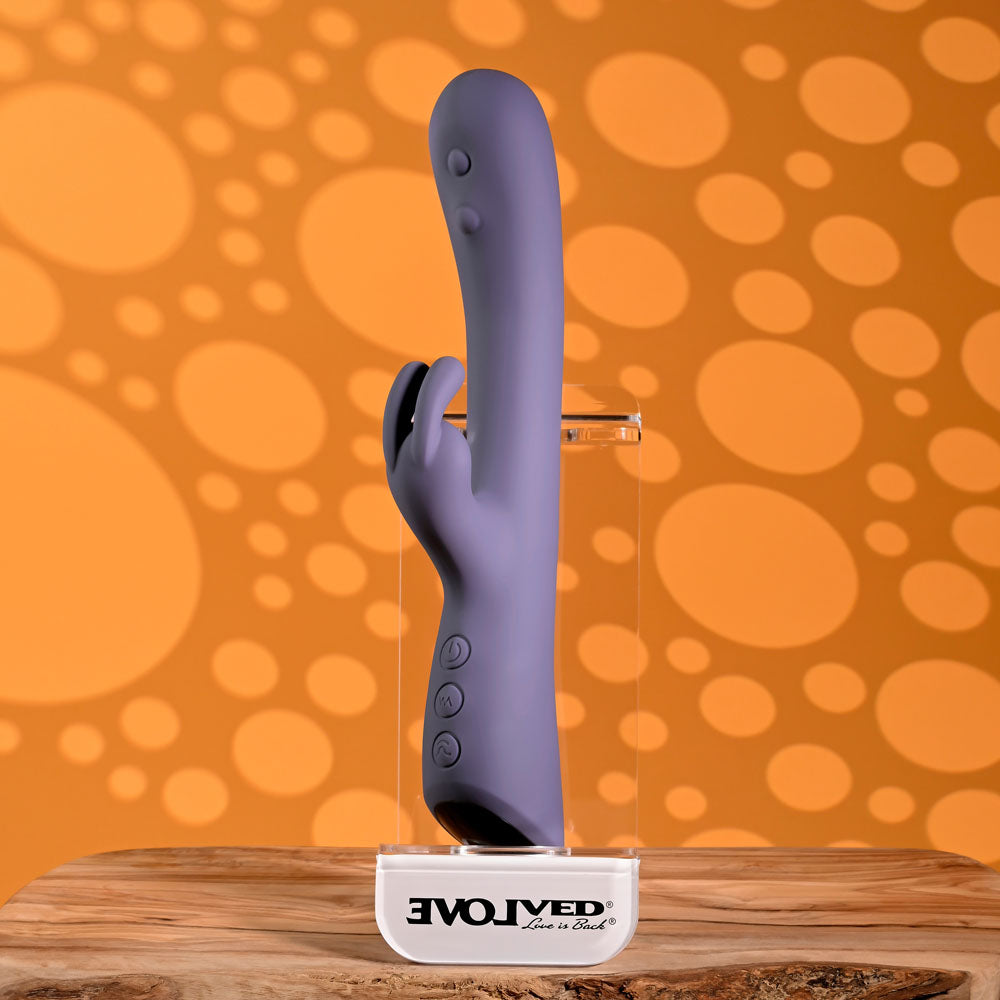 Evolved POPPIN GOOD TIME Dual Tapping Rabbit Vibrator