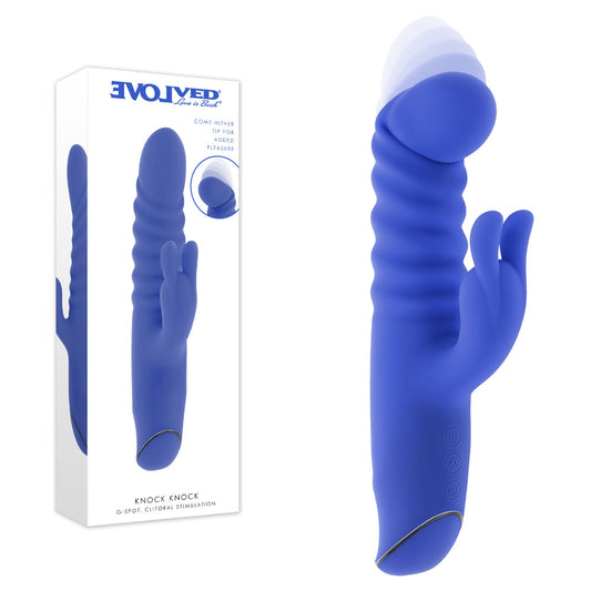 Evolved KNOCK KNOCK Rabbit Vibrator with Flicking Head