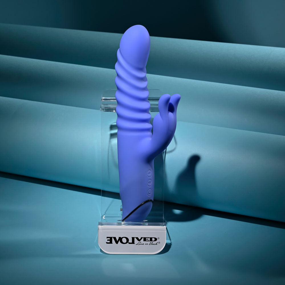 Evolved KNOCK KNOCK Rabbit Vibrator with Flicking Head