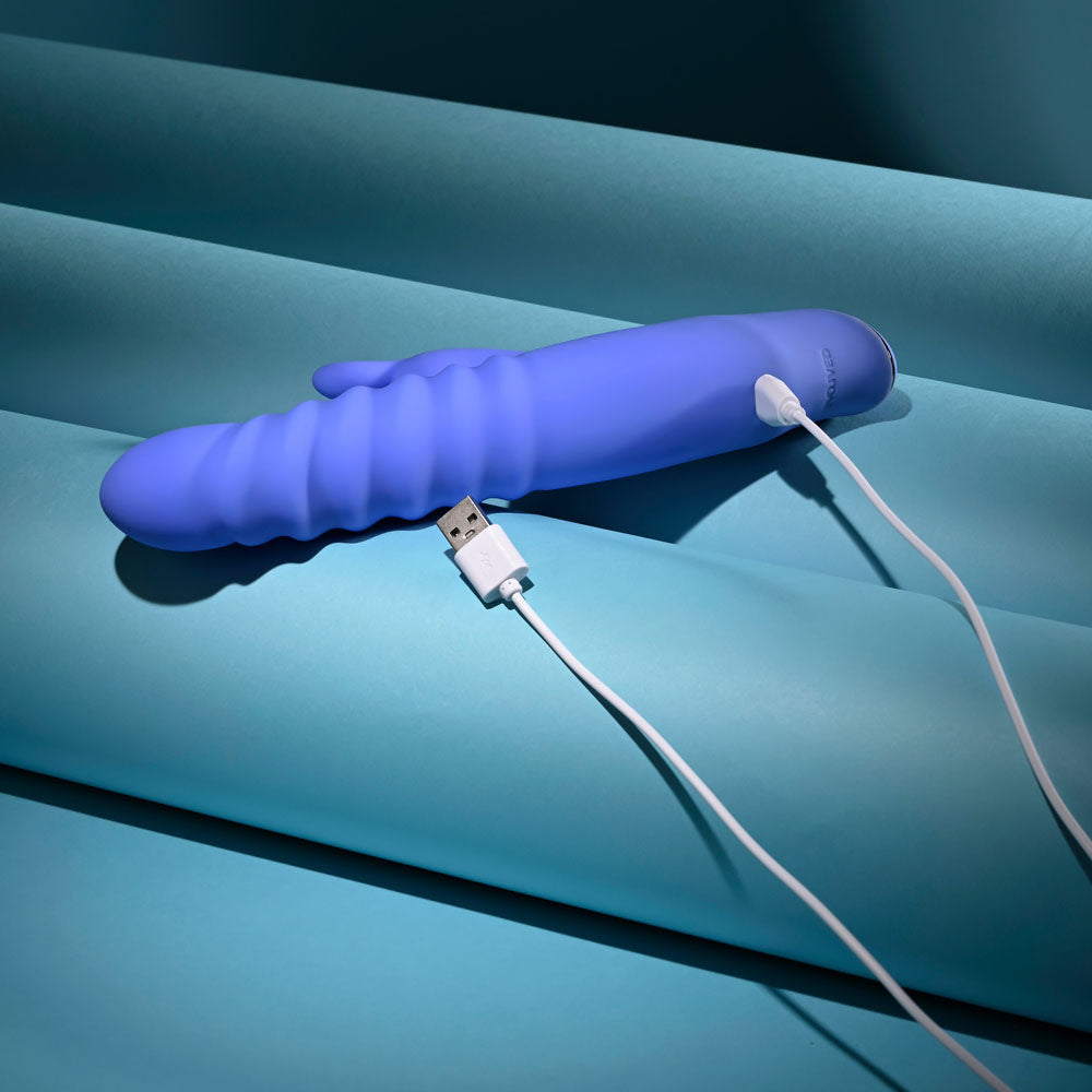 Evolved KNOCK KNOCK Rabbit Vibrator with Flicking Head