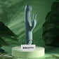 Evolved SATIN SWIRL Rabbit Vibrator with Swirling Beaded Head