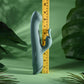 Evolved SATIN SWIRL Rabbit Vibrator with Swirling Beaded Head