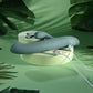 Evolved SATIN SWIRL Rabbit Vibrator with Swirling Beaded Head