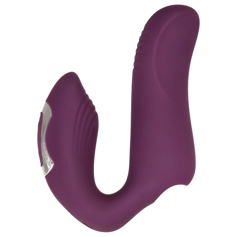 Evolved Helping Hand - Purple Dual Finger Stimulator
