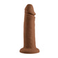 Evolved 6" VIBRATING DONG DARK Brown 15.2cm USB Rechargeable Vibrating Dildo
