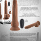 Evolved THRUST IN ME LIGHT Brown 23.5cm USB Rechargeable Thrusting Dong Dildo