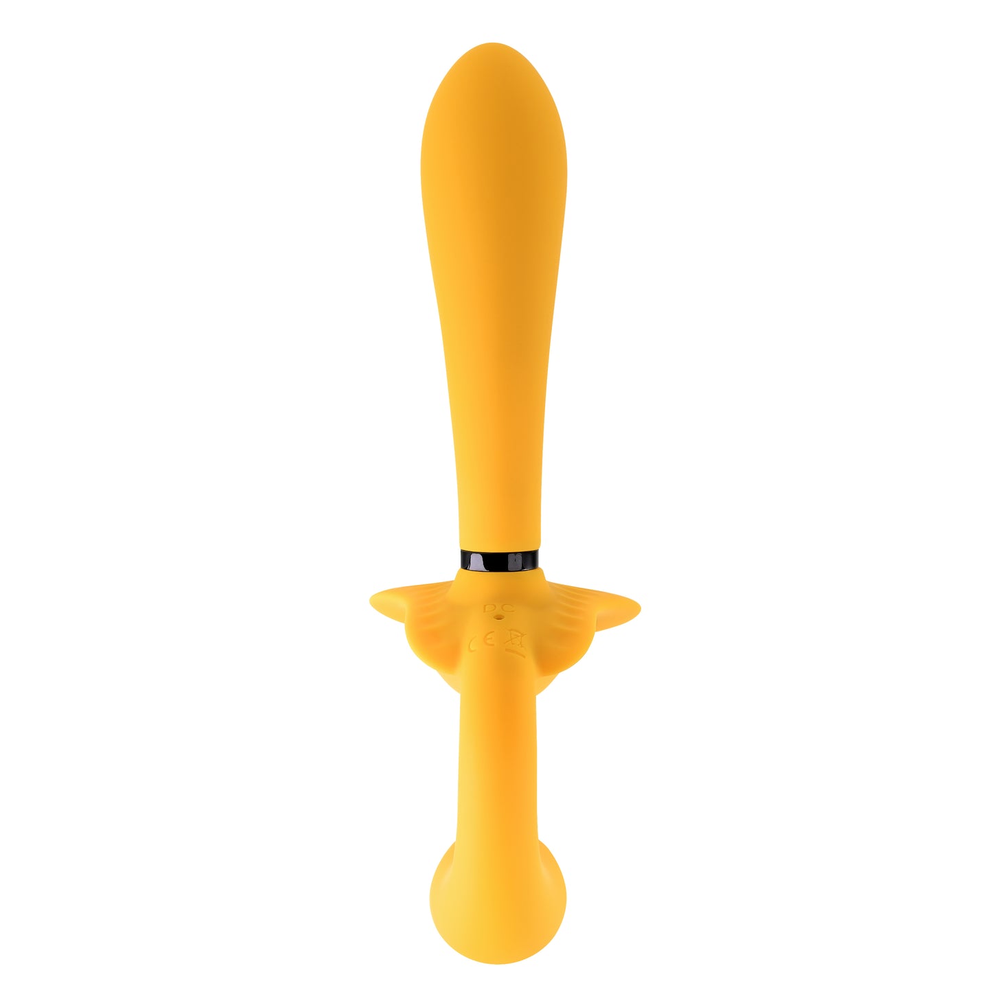 Evolved THE MONARCH Couples Vibrator - Triple Shaft Strapless Strap-On Vibrator