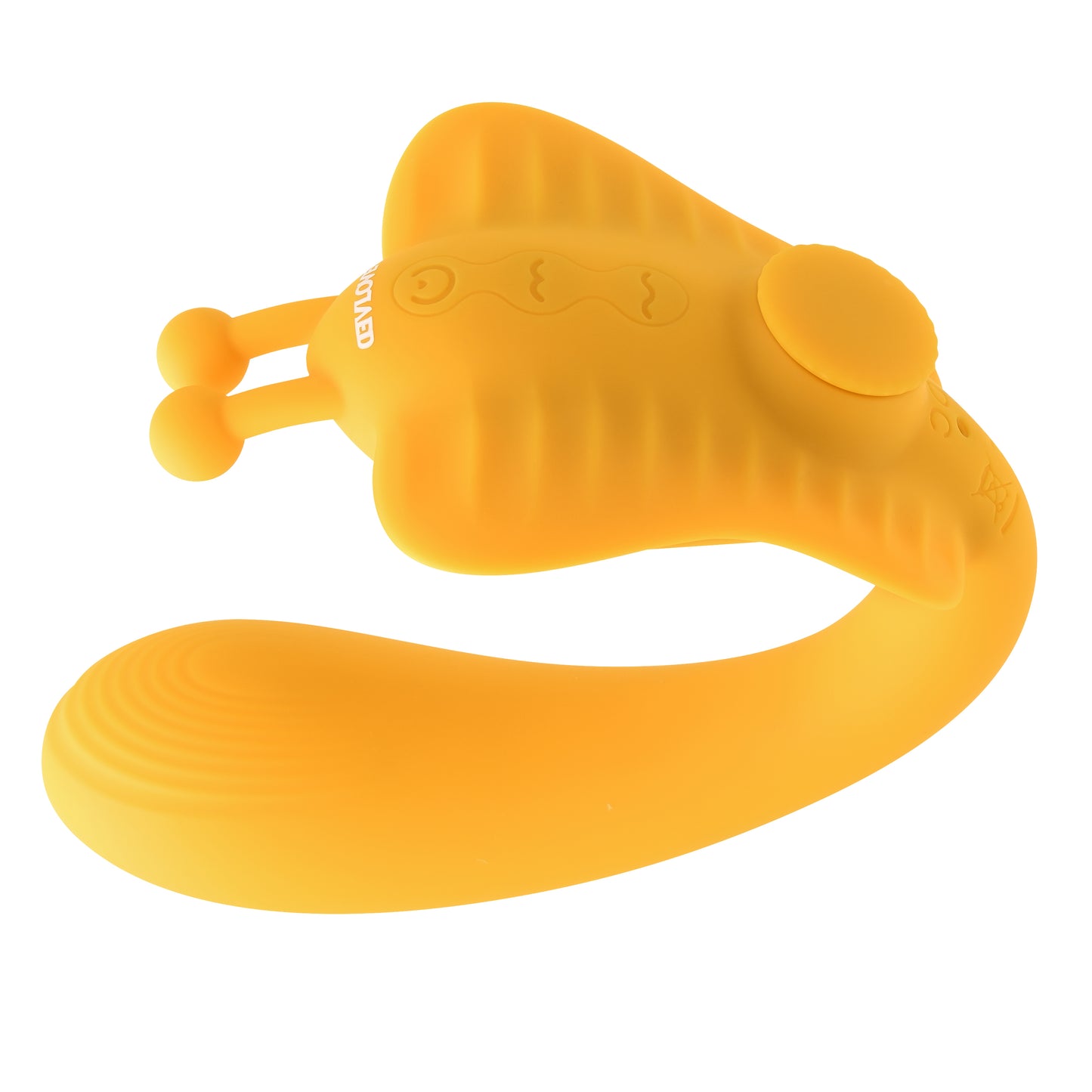 Evolved THE MONARCH Couples Vibrator - Triple Shaft Strapless Strap-On Vibrator
