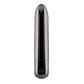 Evolved REAL SIMPLE Black Chrome 10cm USB Rechargeable Bullet Vibrator