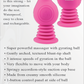 Evolved GYRO VIBE Pink 24.8cm USB Rechargeable Super Vibrator