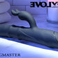 Evolved RINGMASTER Black 23.1cm USB Rechargeable Rabbit Vibrator