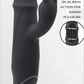 Evolved RINGMASTER Black 23.1cm USB Rechargeable Rabbit Vibrator
