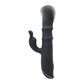 Evolved RINGMASTER Black 23.1cm USB Rechargeable Rabbit Vibrator