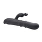 Evolved RINGMASTER Black 23.1cm USB Rechargeable Rabbit Vibrator