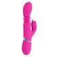 Evolved PINK DRAGON Pink 24.2cm USB Rechargeable Thrusting Rabbit Vibrator
