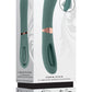 Evolved CHICK FLICK Olive Green 24cm USB Rechargeable Vibrator with Flicking Tip
