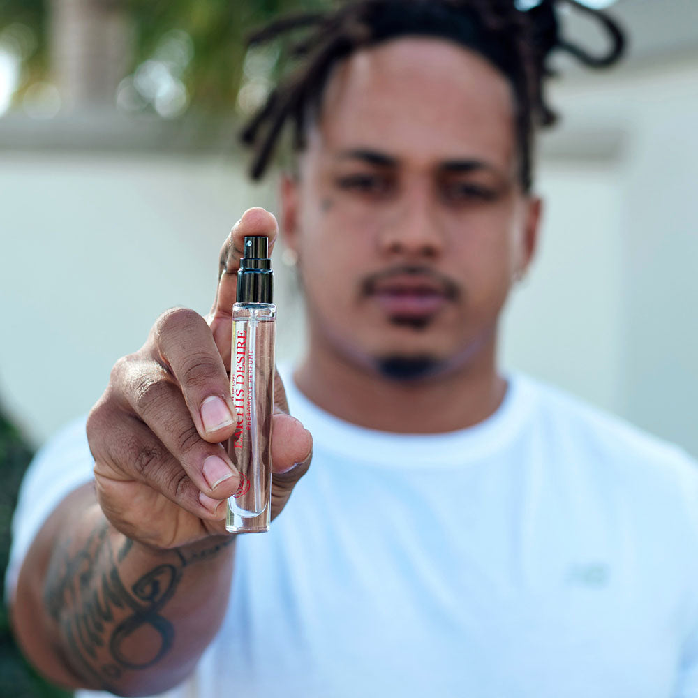 Eye Of Love Bloom Pheromone Earths Desire Cologne for Men to attract Women 10ml