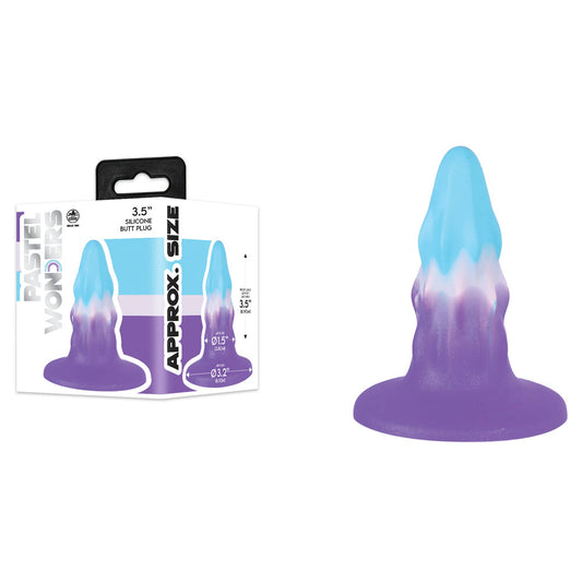 Excellent Power Pastel Wonders 3.5" Silicone Butt Plug