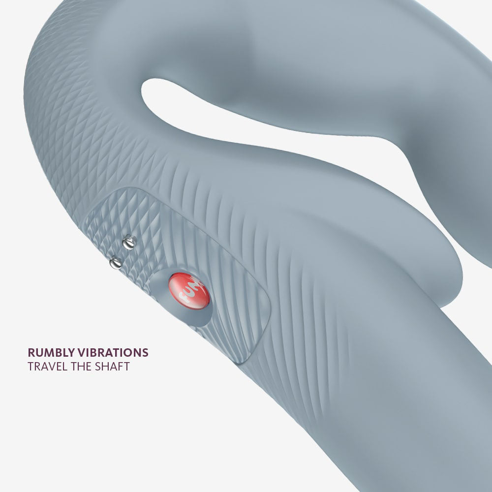 Fun Factory Share Vibe Pro - Strapless Strap-On - Vibrating Double Dildo