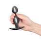 Fun Factory B Balls Duo - Weighted Butt Plug - Black