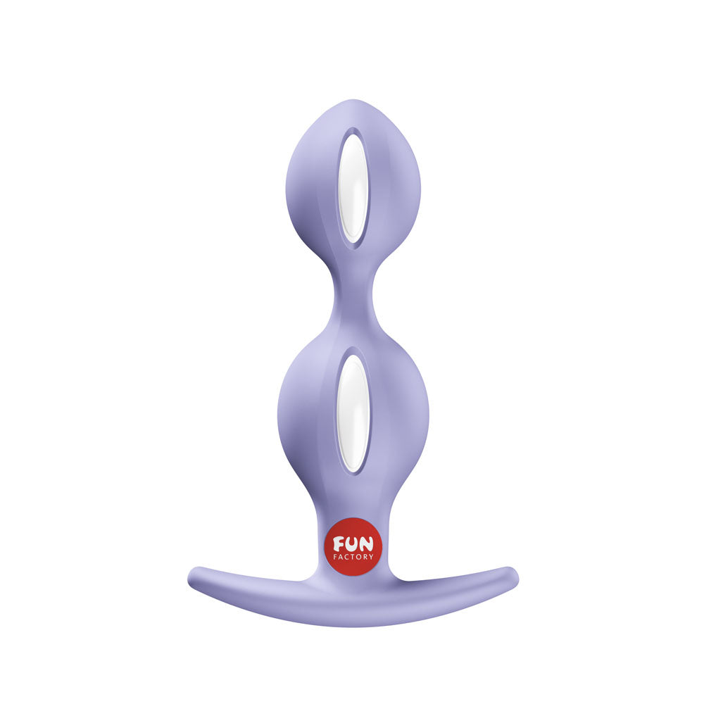 Fun Factory B Balls Duo - Weighted Butt Plug - Purple