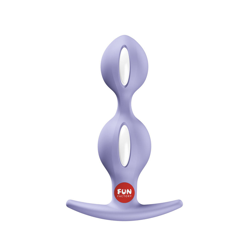 Fun Factory B Balls Duo - Weighted Butt Plug - Purple