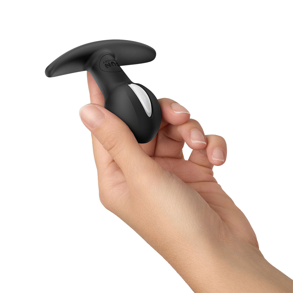 Fun Factory B Ball Uno Anal Weighted Butt Plug Black