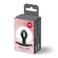 Fun Factory B Ball Uno Anal Weighted Butt Plug Black