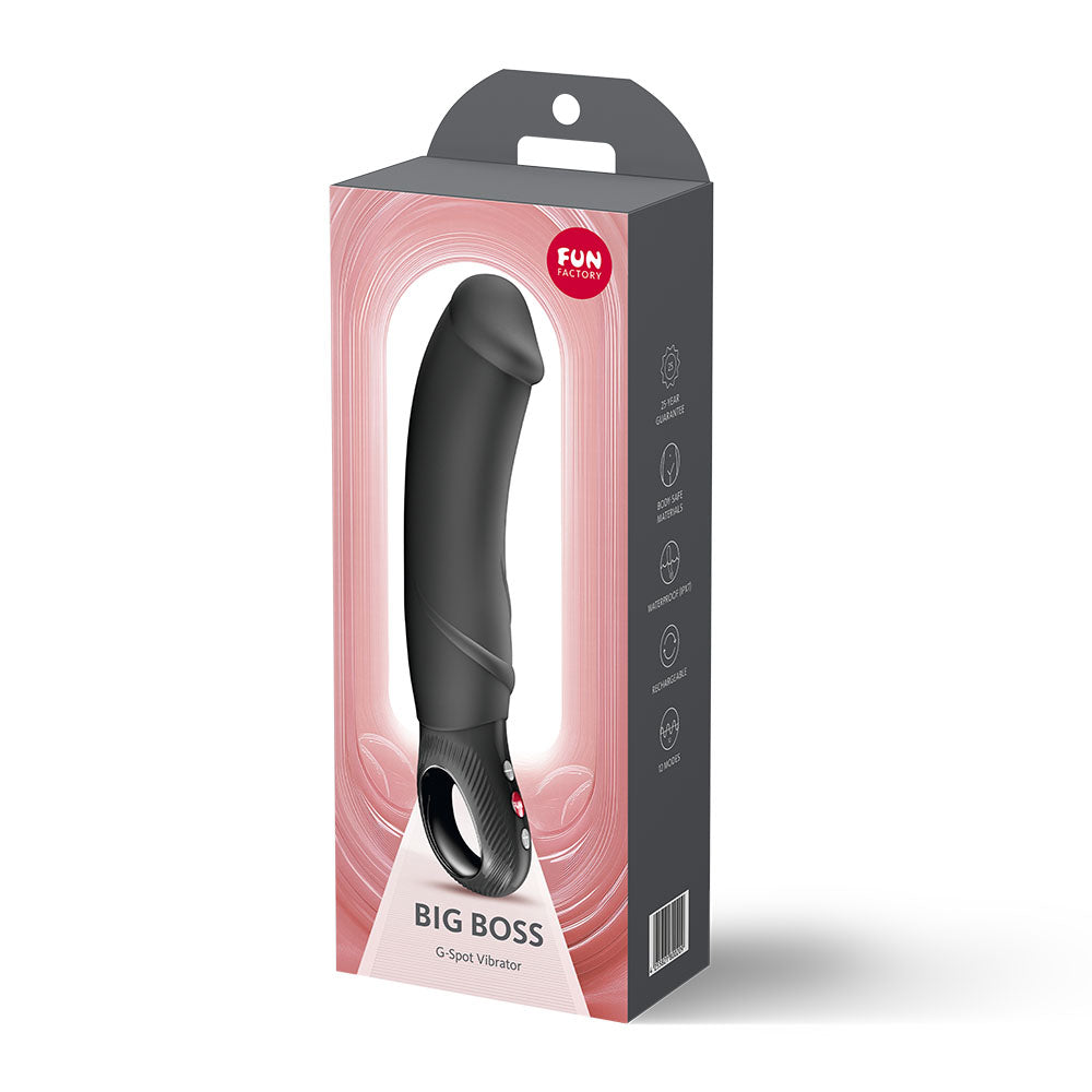 Fun Factory Big Boss G-Spot Vibrator 2026 Black