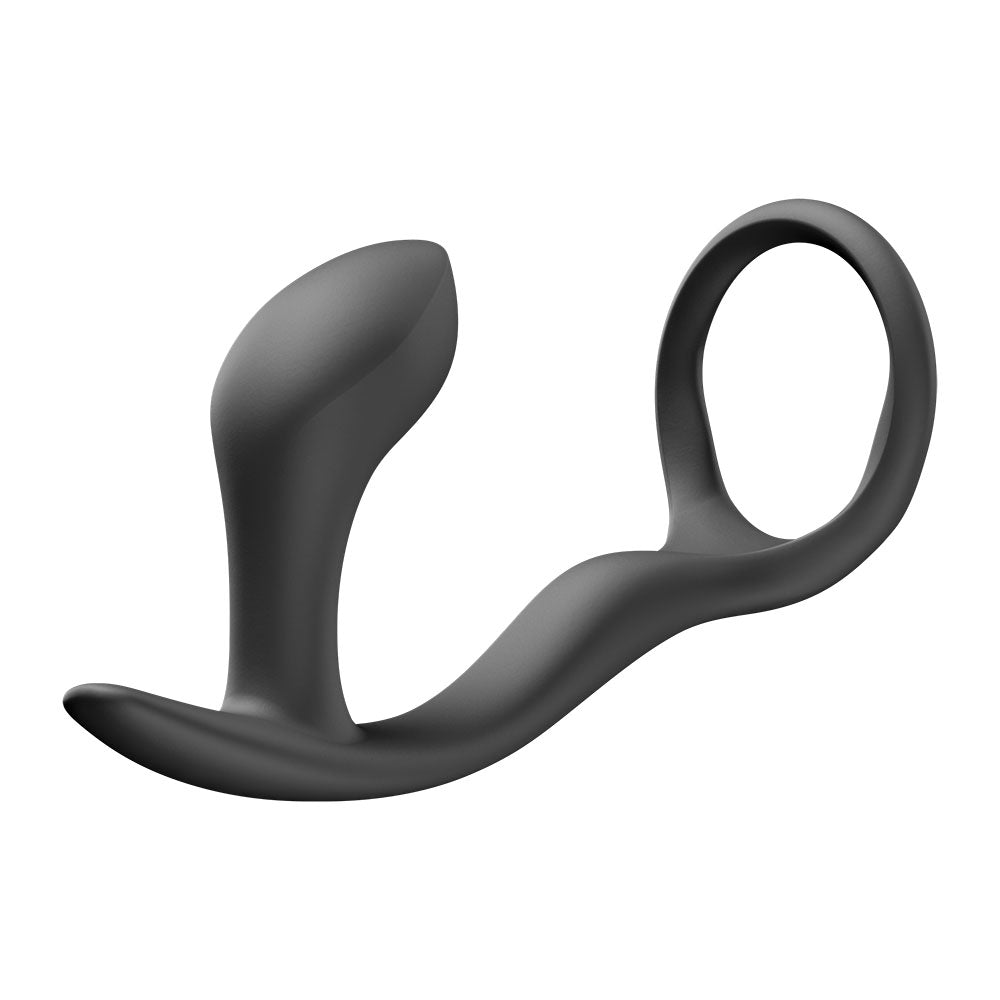 Fun Factory Bootie Ring - Cock Ring and Anal Plug - Black