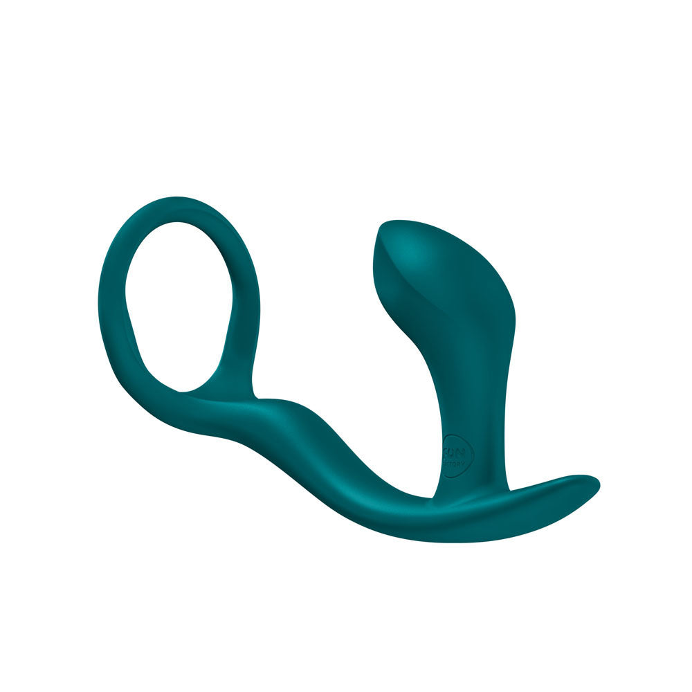 Fun Factory Bootie Ring - Cock Ring and Anal Plug - Bottle Green