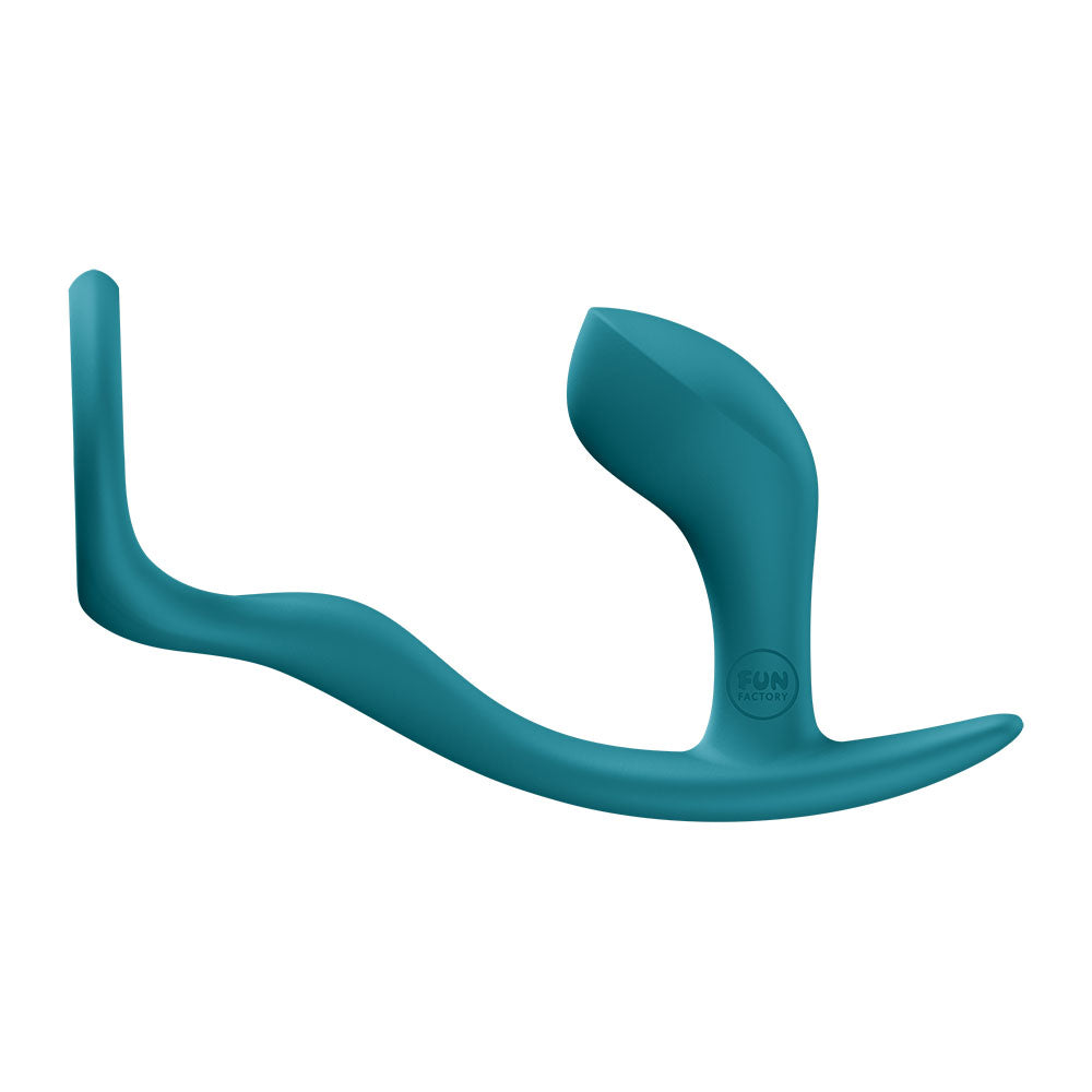 Fun Factory Bootie Ring - Cock Ring and Anal Plug - Bottle Green