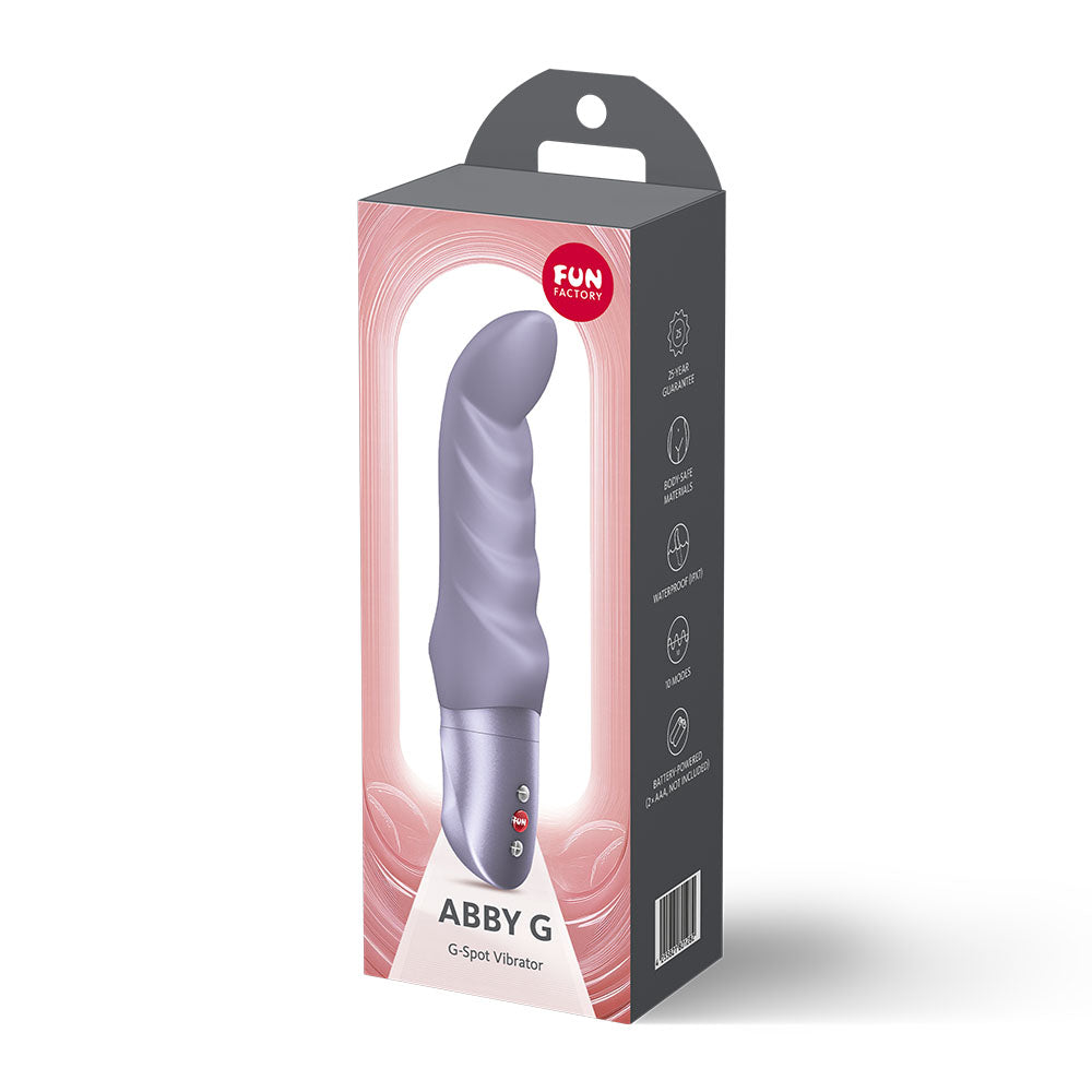 Fun Factory Abby G G-Spot Vibrator - Light Violet