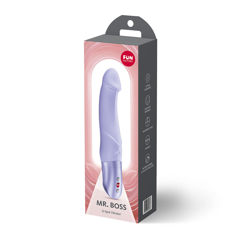 Fun Factory MR. BOSS G-Spot Vibrator 2026 - Purple