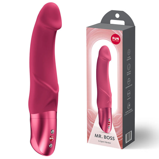 Fun Factory MR. BOSS G-Spot Vibrator 2026 - Raspberry