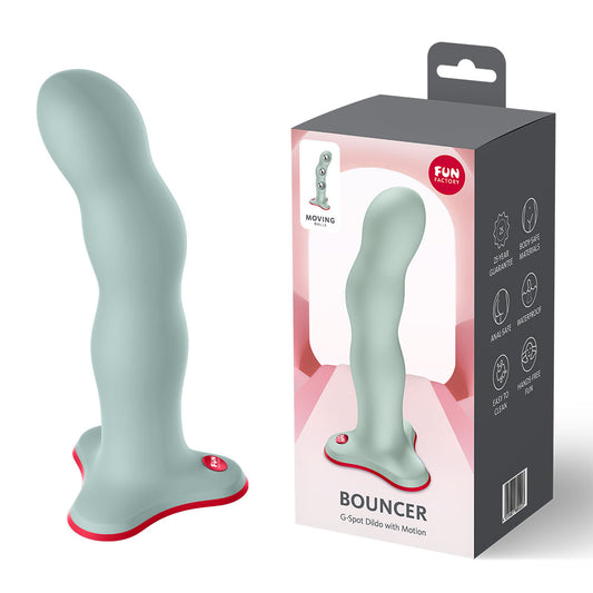 Fun Factory Bouncer Rotating Balls Dildo 2026 - Light Green