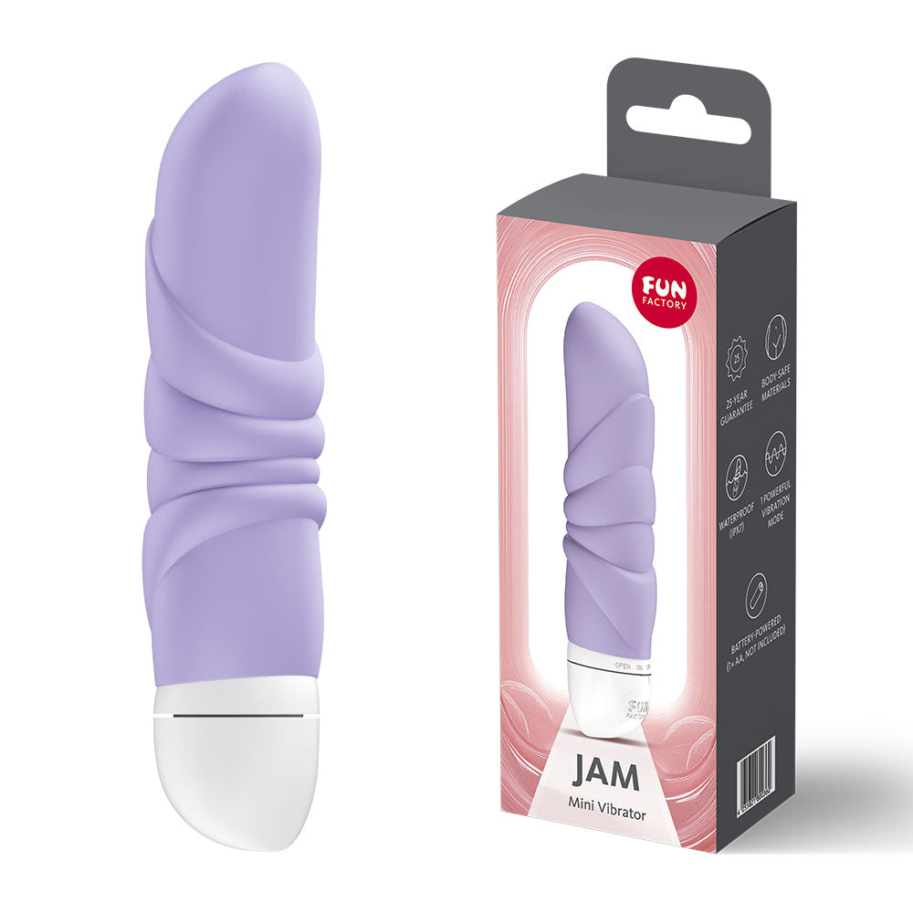 Fun Factory Jam Battery Mini Vibrator - MULTIPLE COLOURS