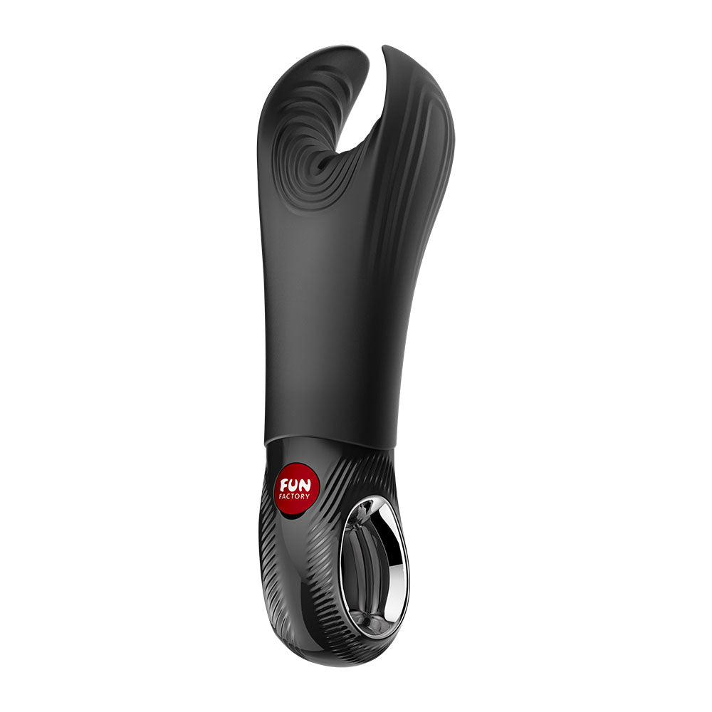 Fun Factory Manta Vibrating Stroker Couples Vibrator 2026 Black