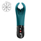 Fun Factory Manta Vibrating Stroker Couples Vibrator 2026 Bottle Green