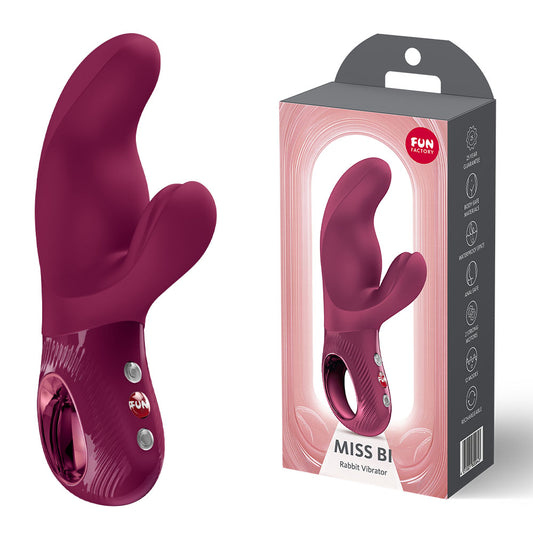Fun Factory Miss Bi Rabbit Vibrator 2026 Wine Red