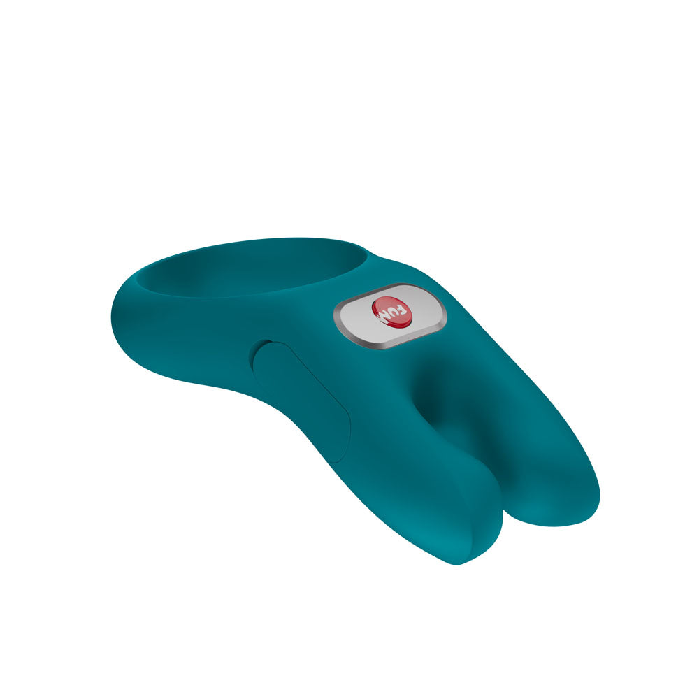 Fun Factory NOS Vibrating Couples Cock Ring - Bottle Green