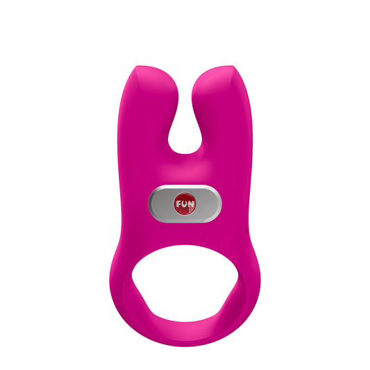 Fun Factory NOS Vibrating Couples Cock Ring - Magenta