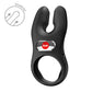 Fun Factory NOS PRO Vibrating Couples Cock Ring - Black